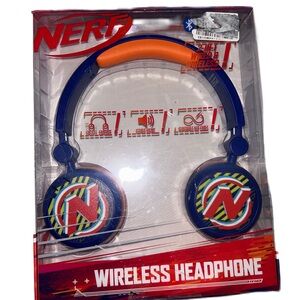 Nerf Blue and Orange Wireless Headphones